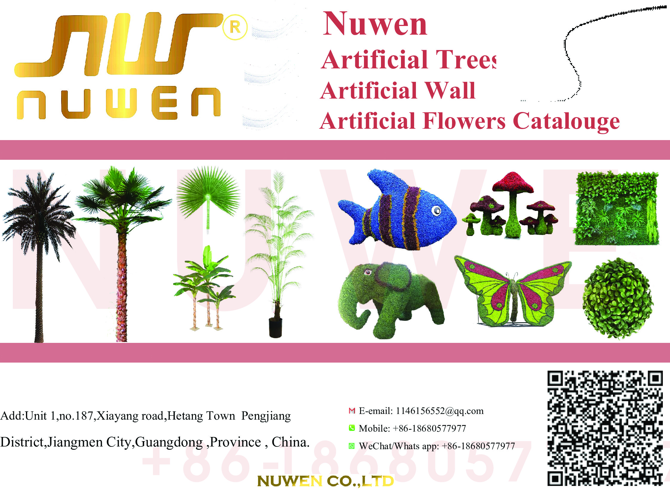 Nuwen Artificial Trees_Grass_Flowers -- PDF
