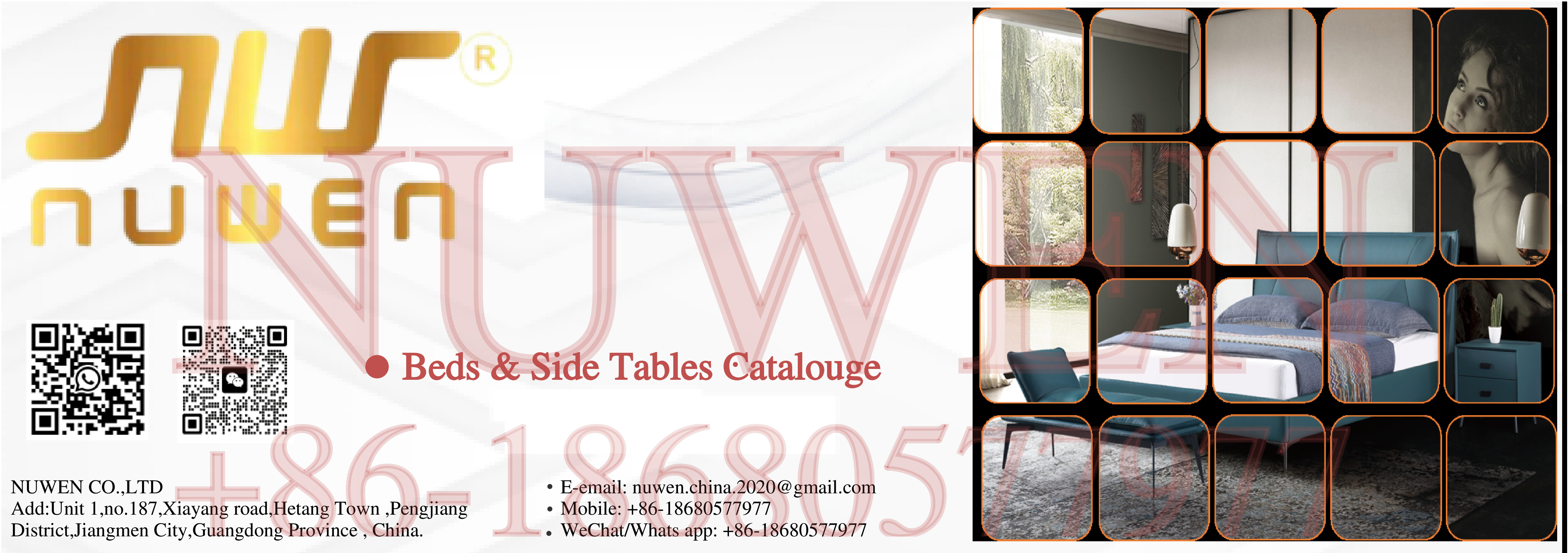 Nuwen Modren Beds & Side Tabels -- PDF