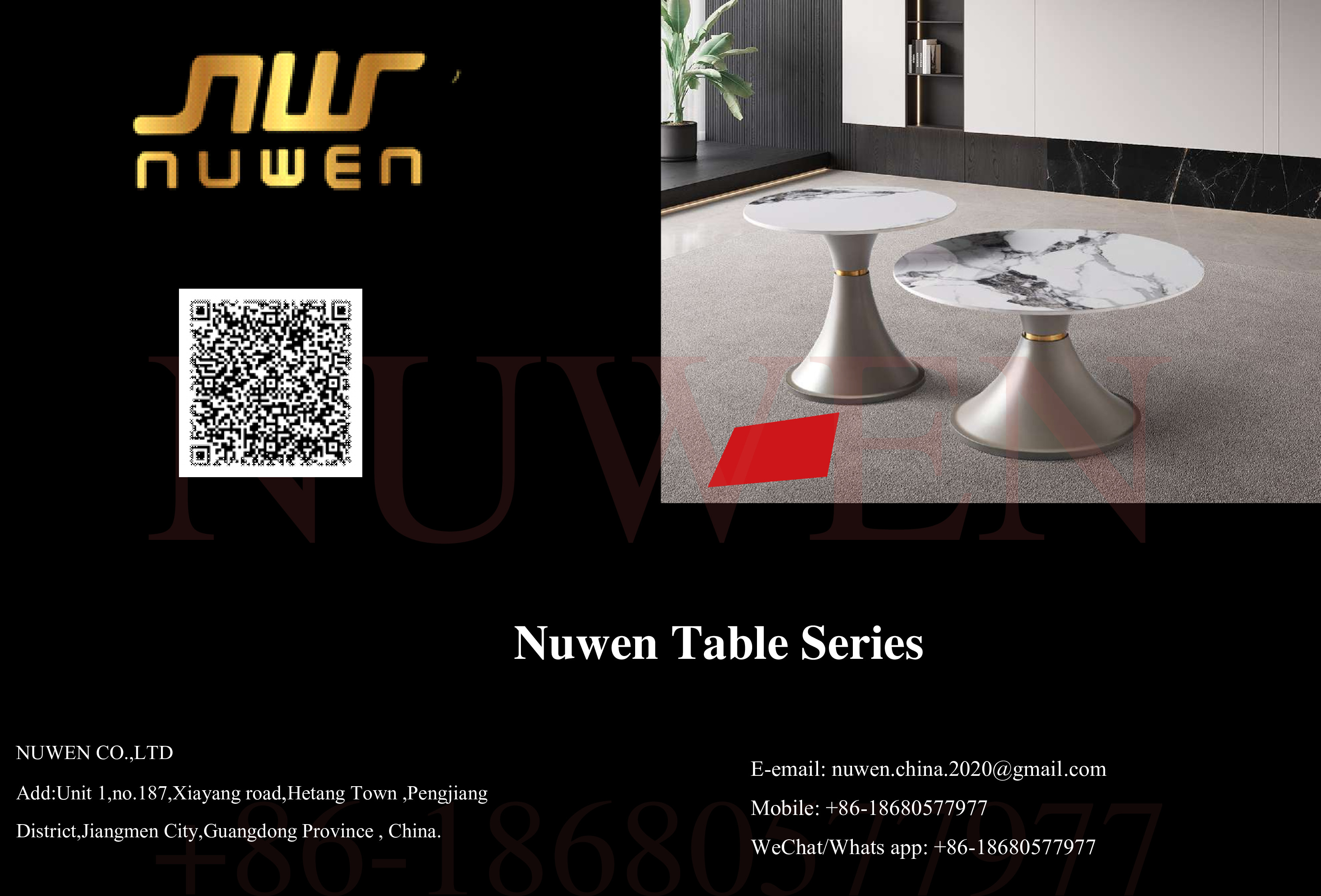 Nuwen Dinning Tables,Chairs,Center Table Ect -- PDF