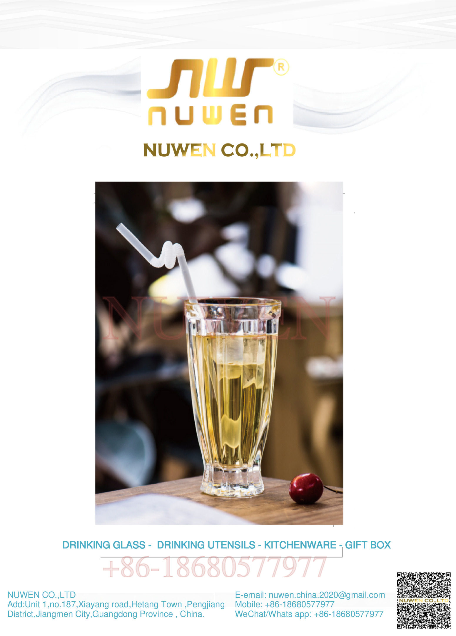Nuwen Drinking Utensils | Glass -- PDF