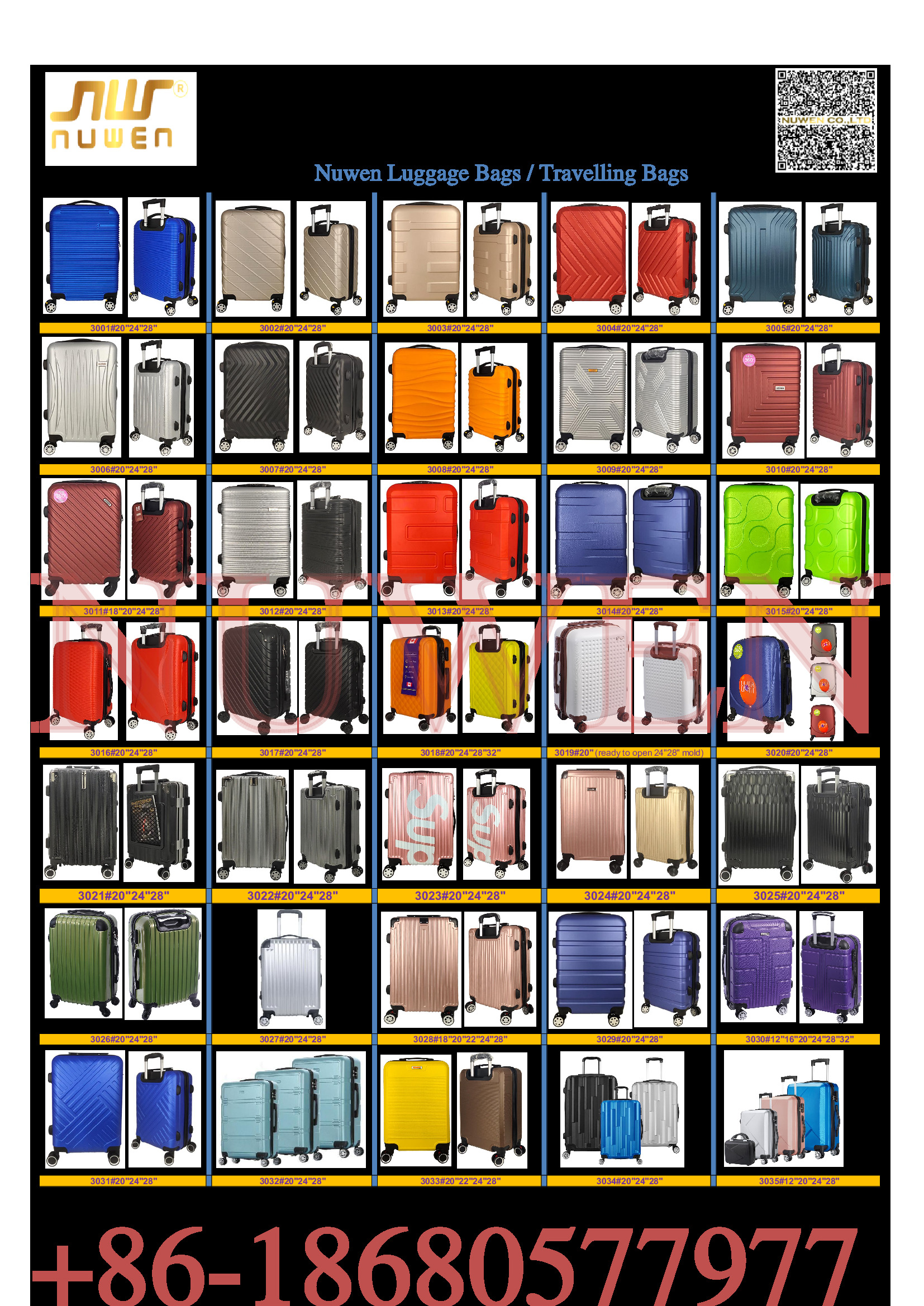 Nuwen Travelling | Luggage Bags -- PDF