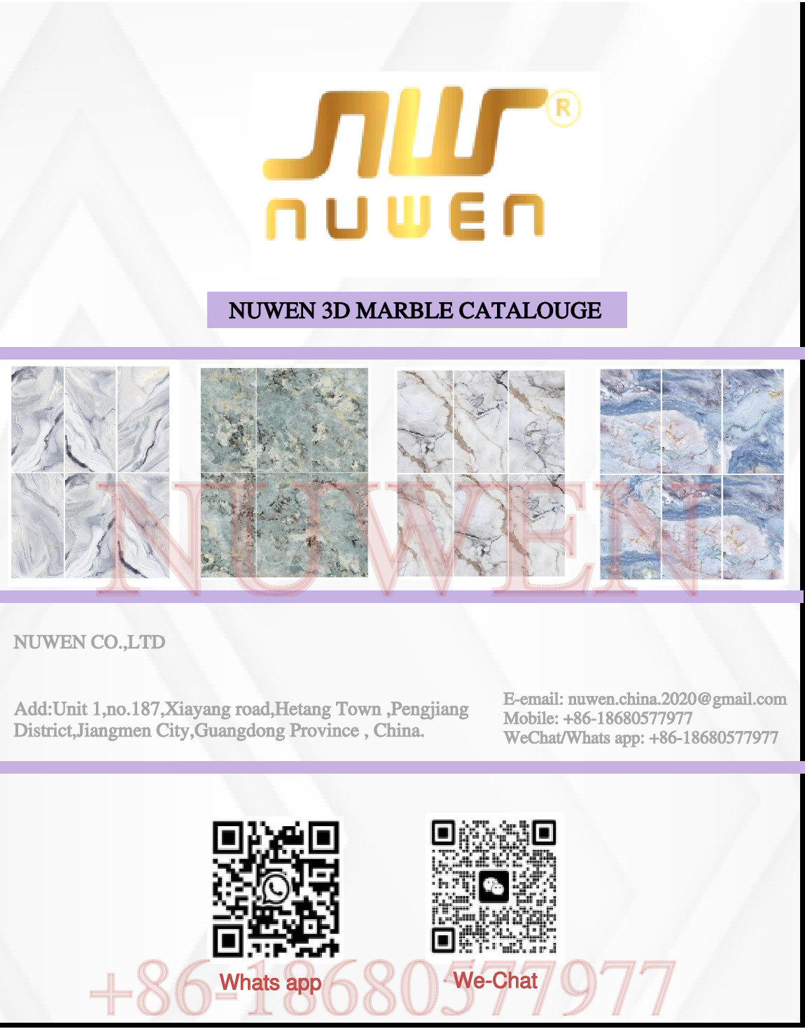 Nuwen 3D Marble Tiles | Tiles -- PDF
