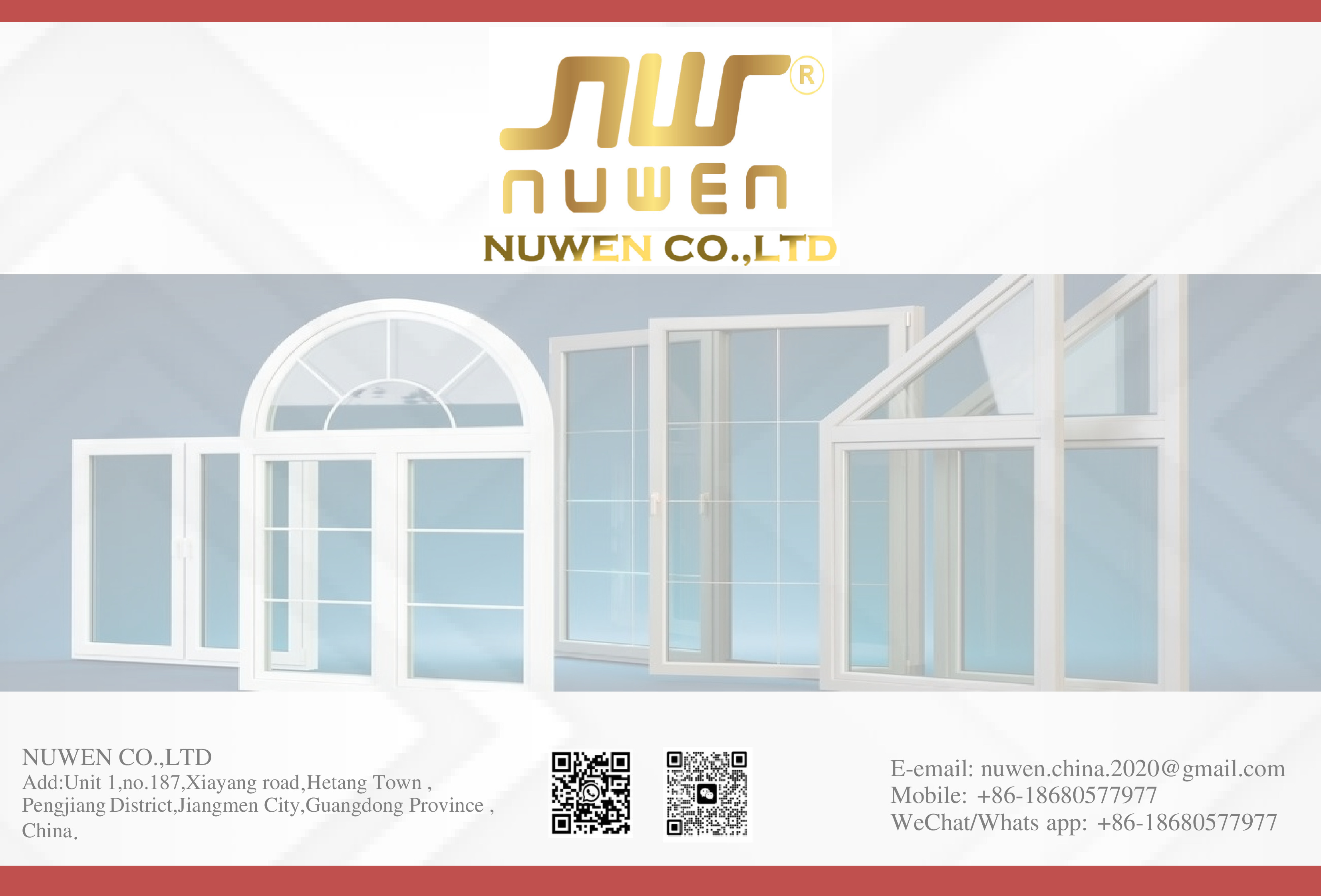 Nuwen PVC | UPVC Doors & Windows -- PDF