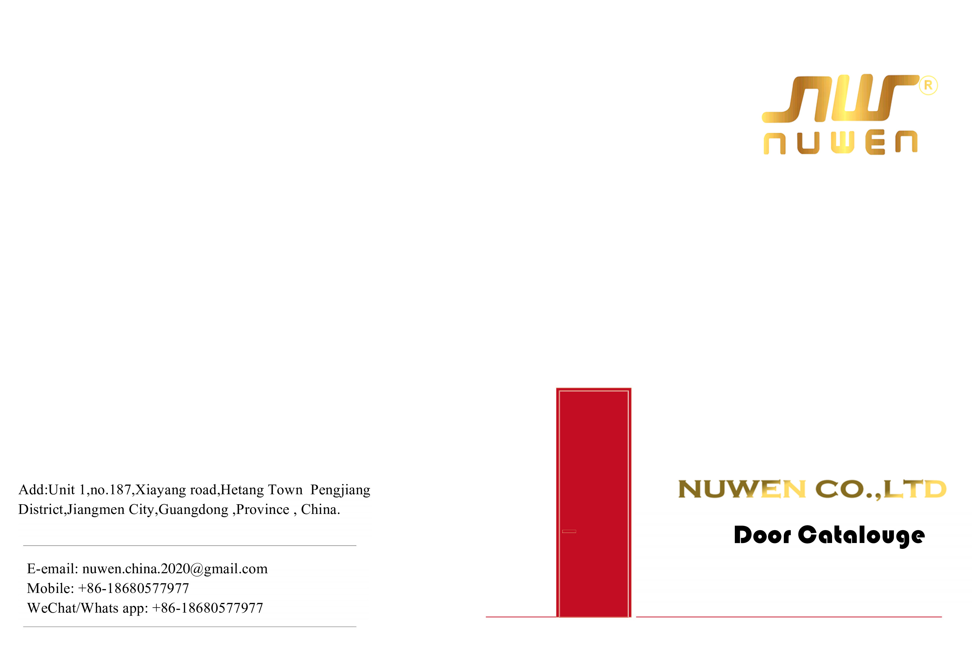 Nuwen Modren Glass Doors ,Slidding Doors , | Windows ,Slidding Windows -- PDF