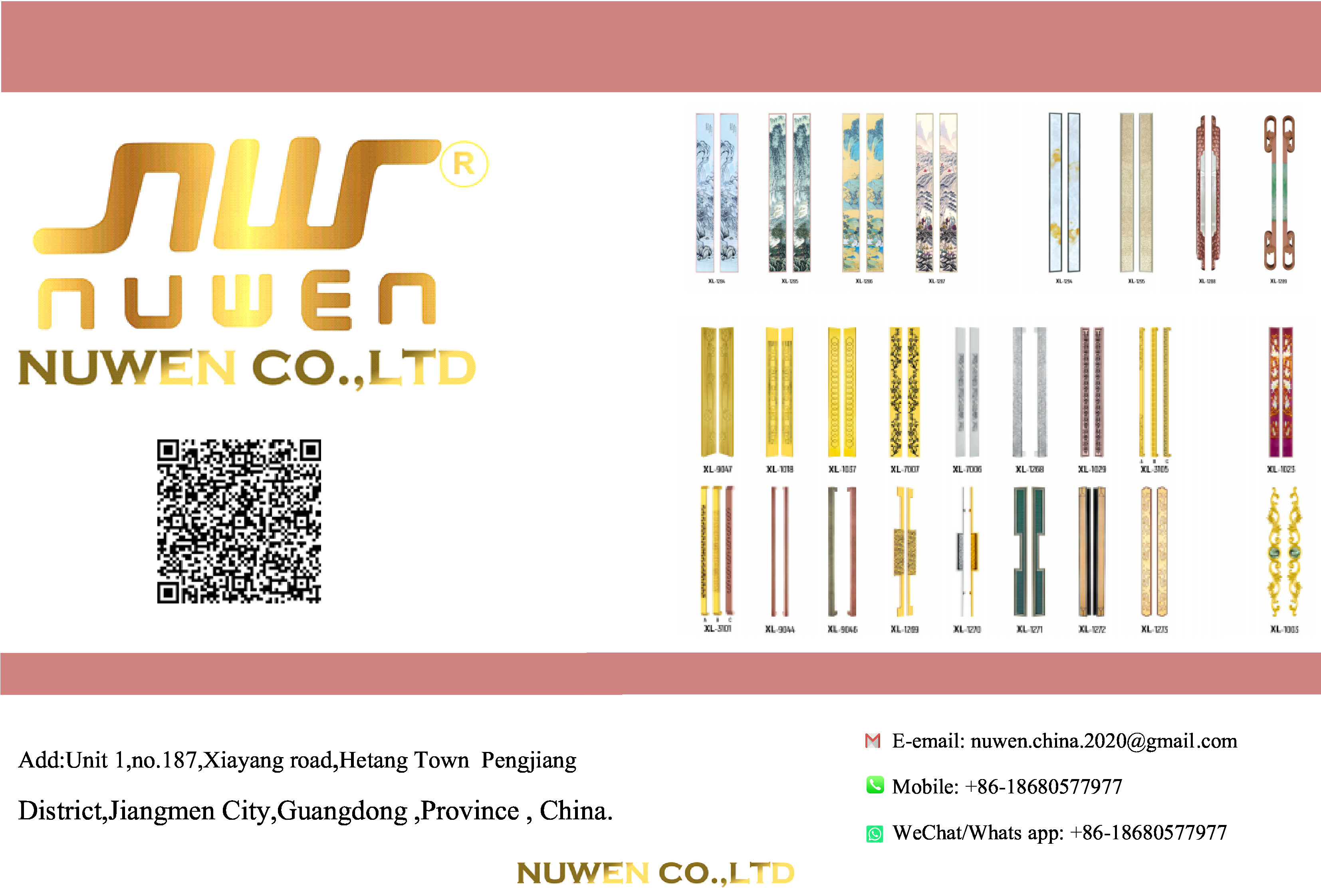 Nuwen Designer Door Handels -- PDF