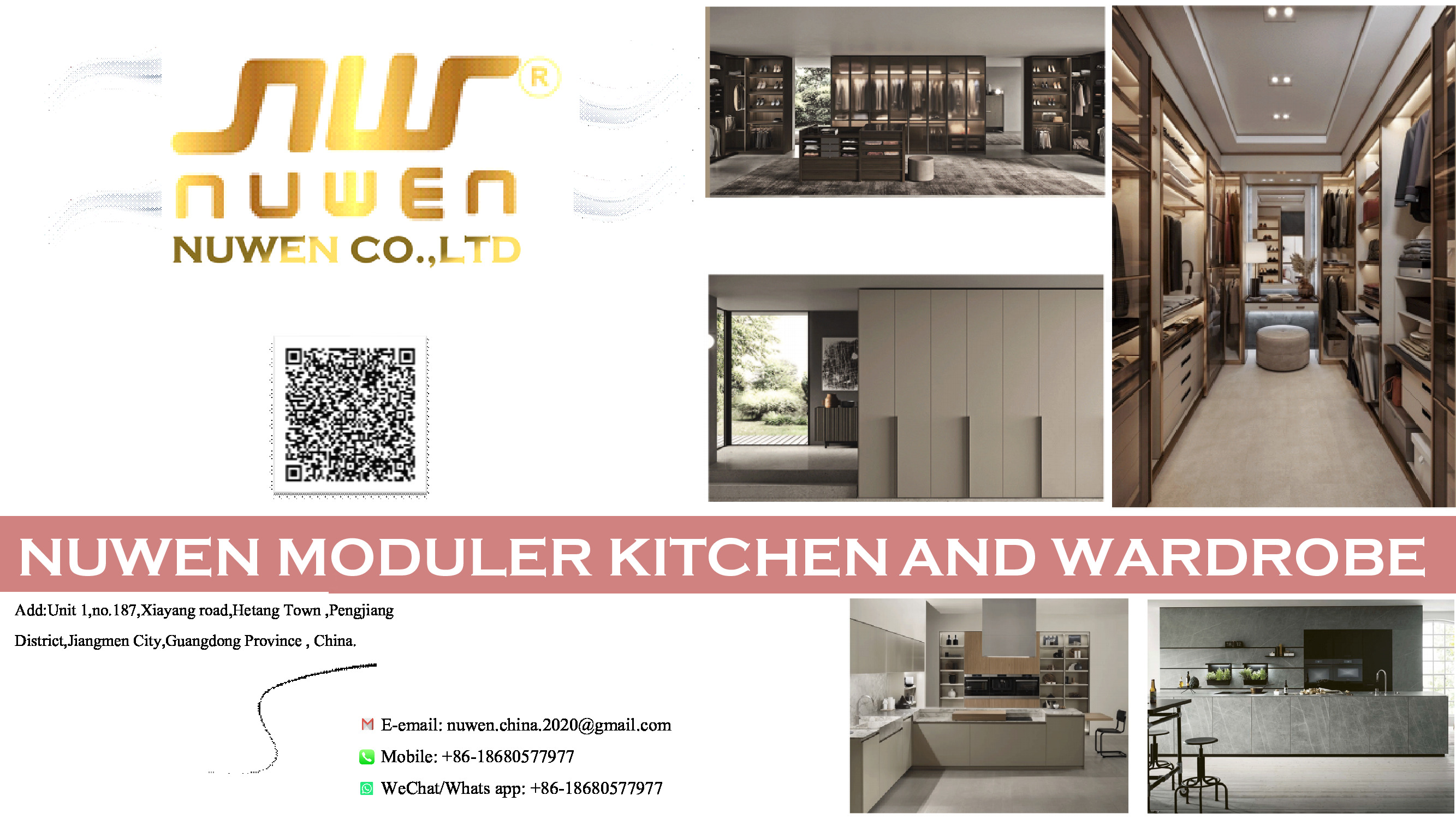 Nuwen Modular Kitchen and Wardrobes Designs -- PDF