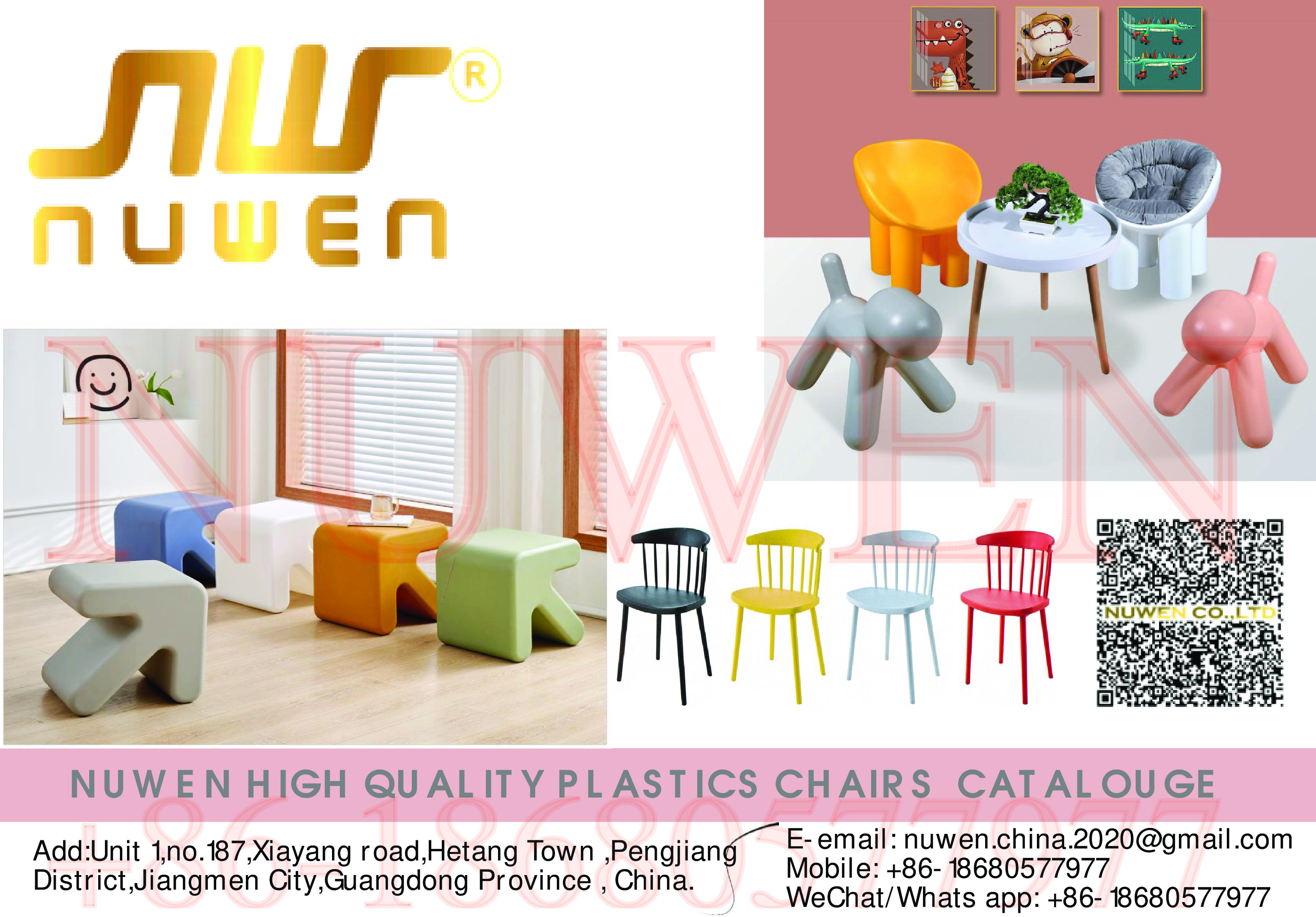 Nuwen High Quality Plastic Charis | Home | Office| | Restaurants -- PDF