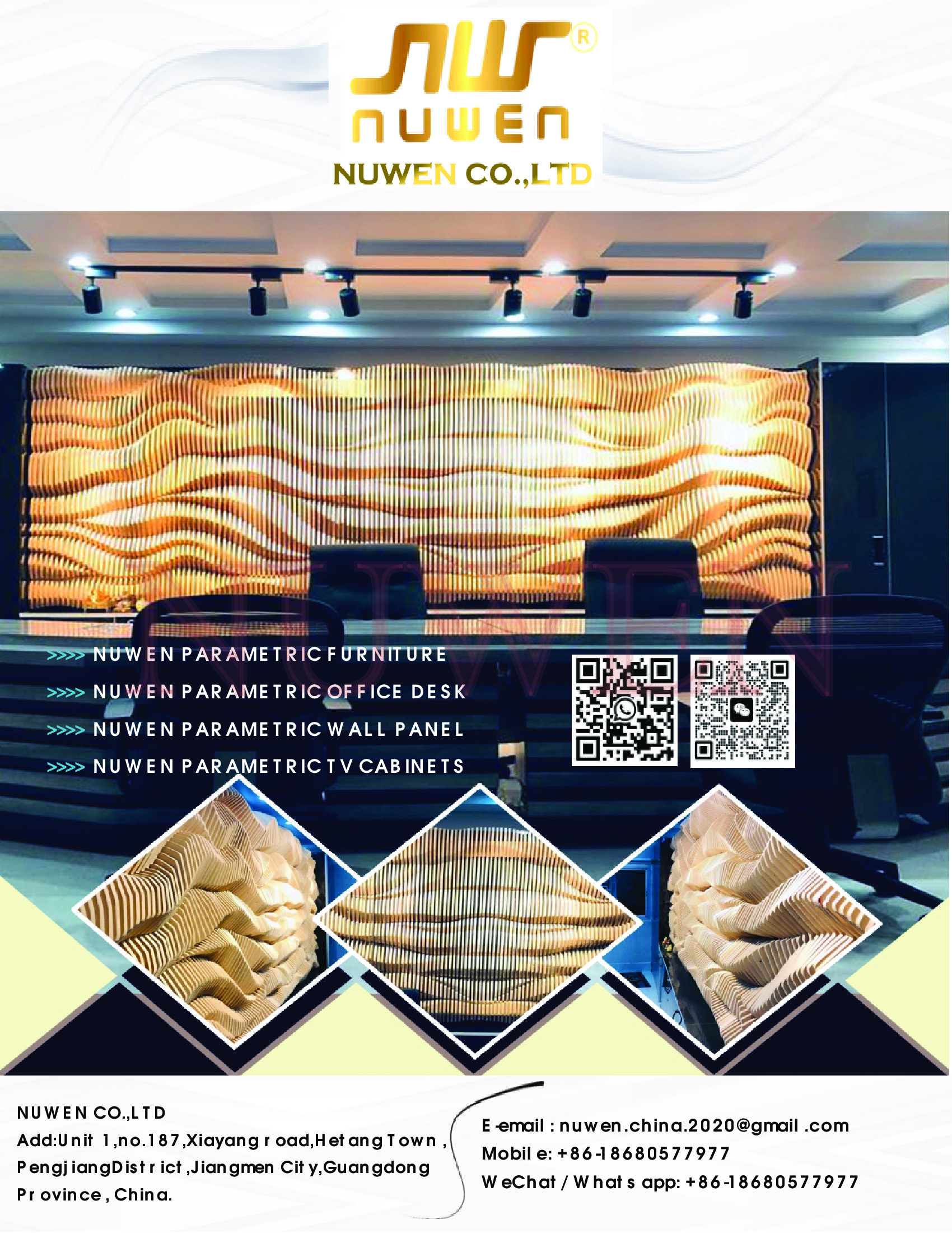 Nuwen Parametric Furniture Catalouges -- PDF