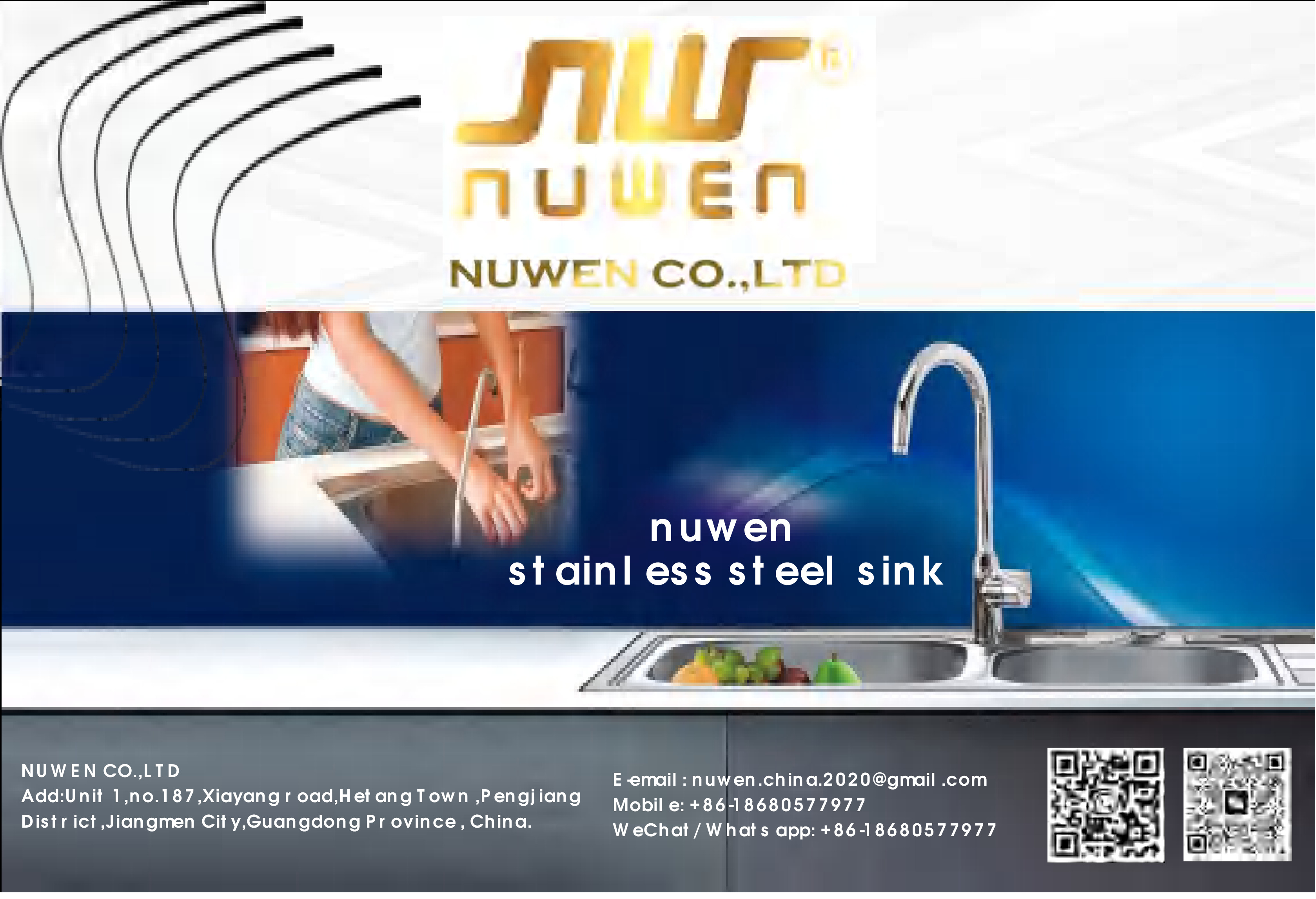 Nuwen Stainless Steels Sinks | Kitchen Ware -- PDF