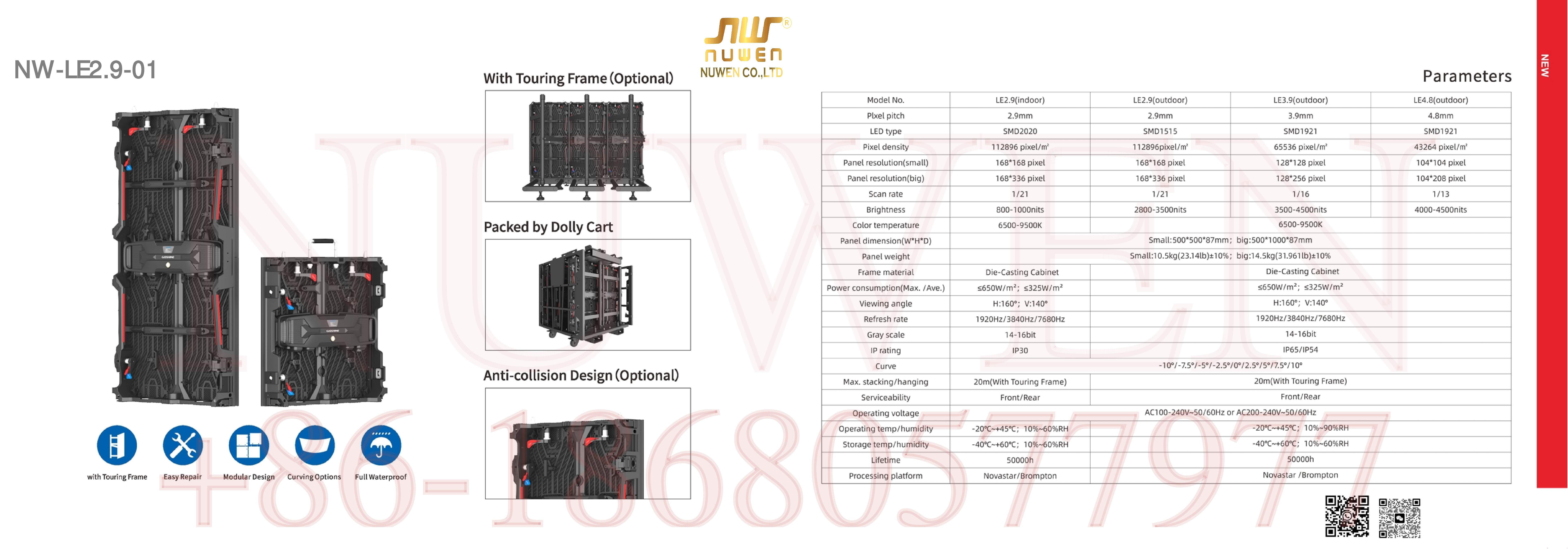 Nuwen Led Outddor and Indoor Screen -- PDF