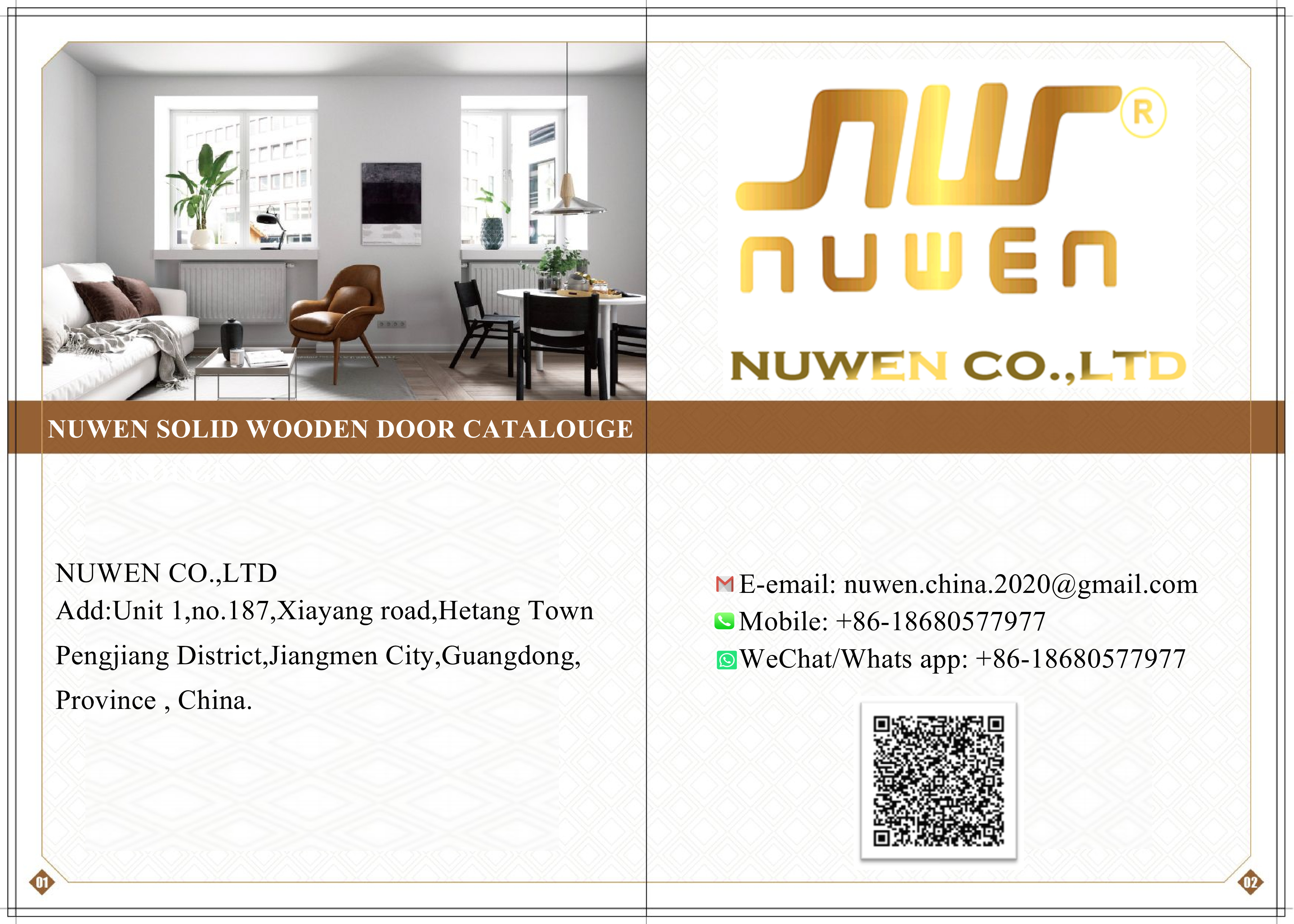 Nuwen Solid Wooden Doors  -- PDF