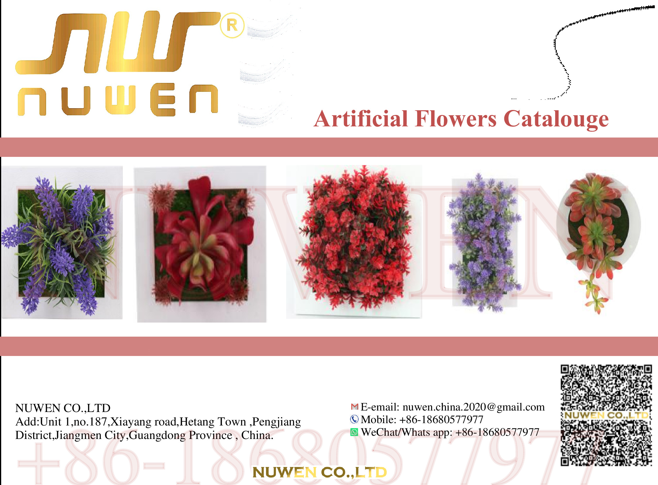 Nuwen Wall Grass Designs Decore -- PDF