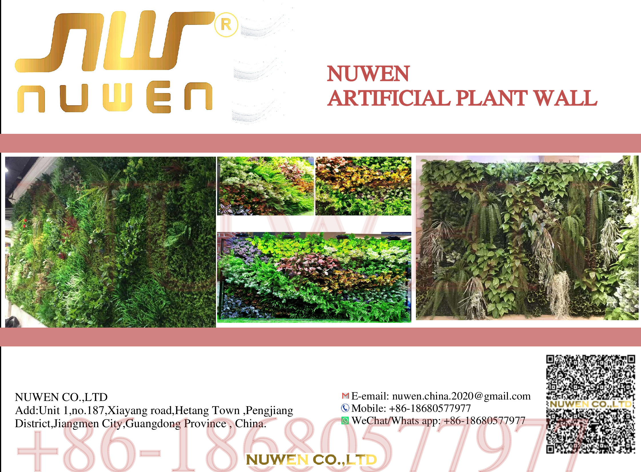 Nuwen Wall Grass Designs Decore -- PDF