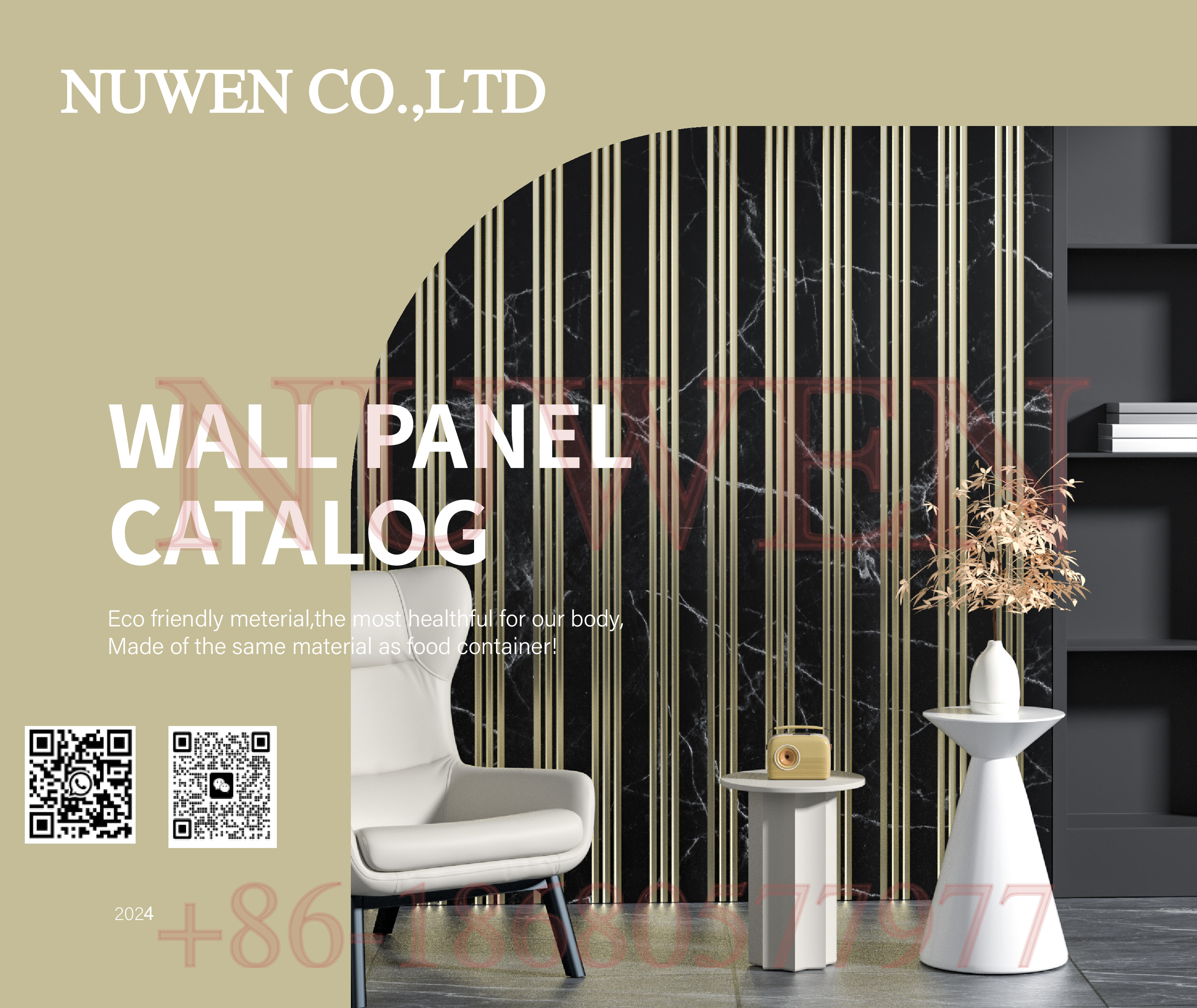 Nuwen Wall Panels Decore | Charcol | WPC | PVC| PS -- PDF