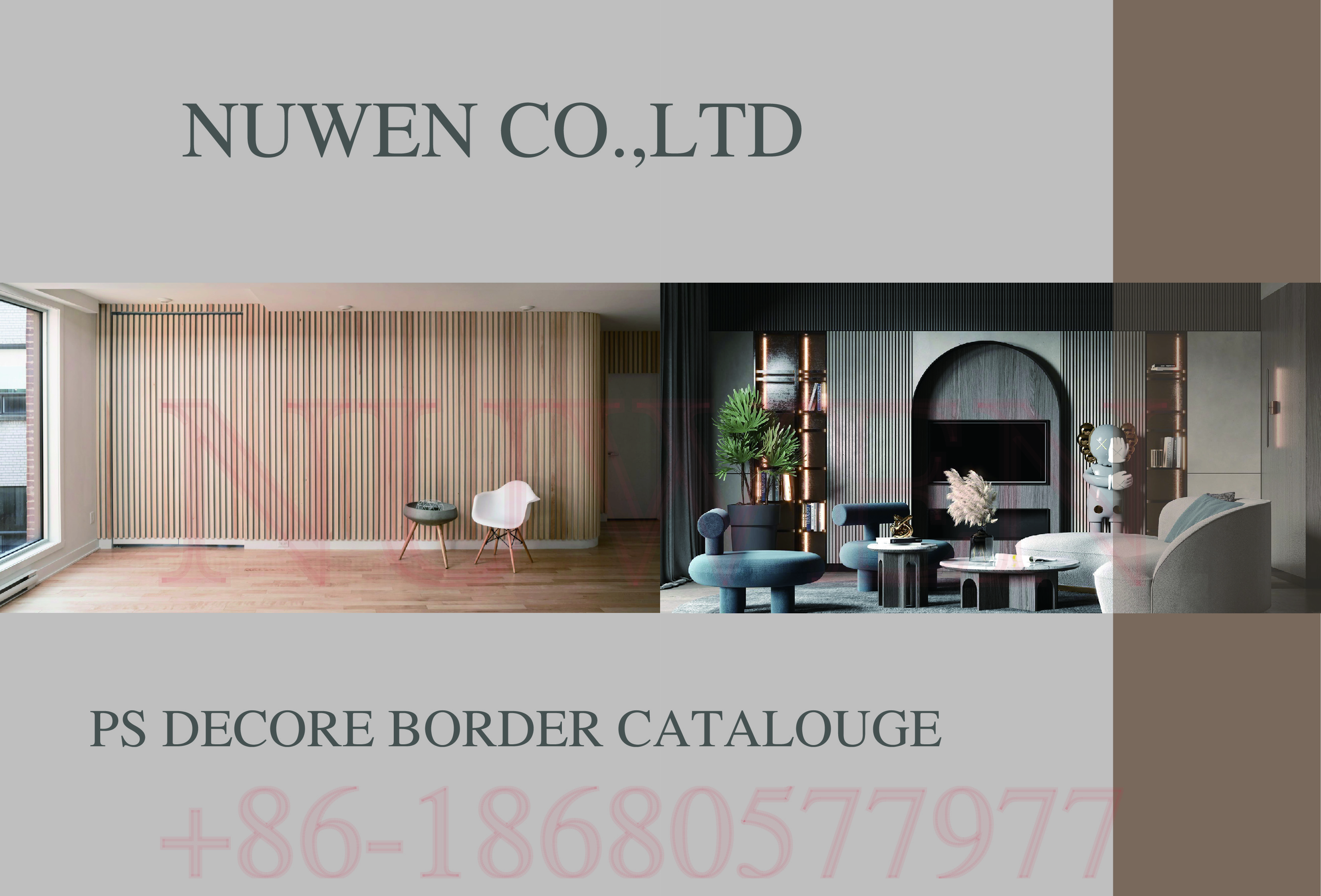 Nuwen Decorative Wall Borders PU Wall Design -- PDF