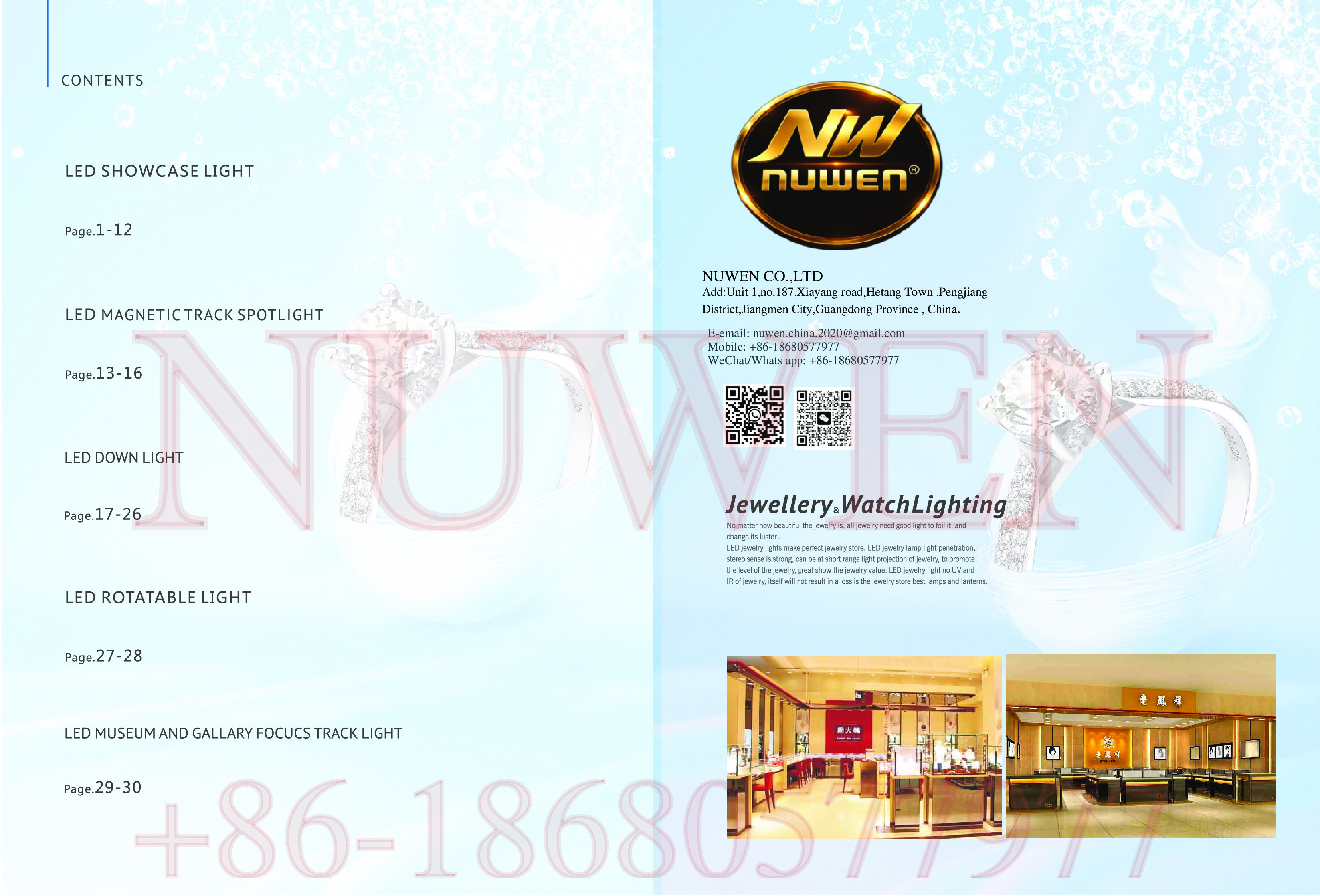 Nuwen Architectural Led Lighting |Spot Lights|Magnetic Lights|Ceiling Lights -- PDF