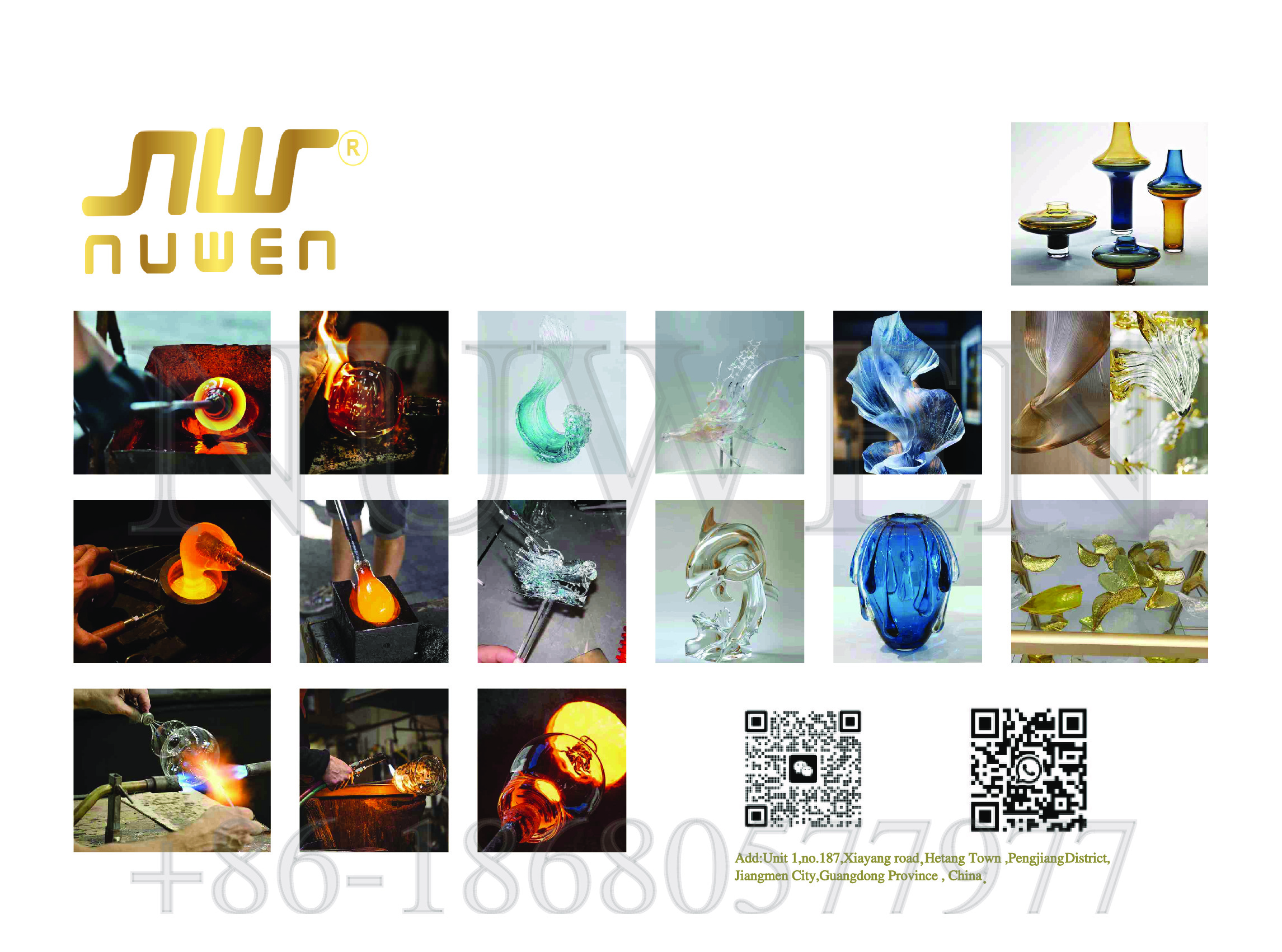 Nuwen Customized Glass Chandeliers  -- PDF